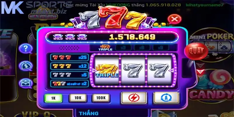 Giới Thiệu Trò Chơi Nổ Hũ 777 Tại MKbet